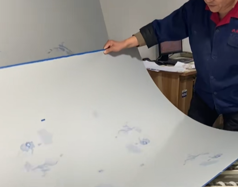 Quality inspection of packaging samples