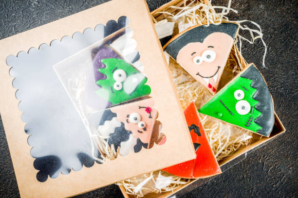 Halloween cookie boxes